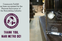 Forklift wins NARI Metro DC’s Community Service Award