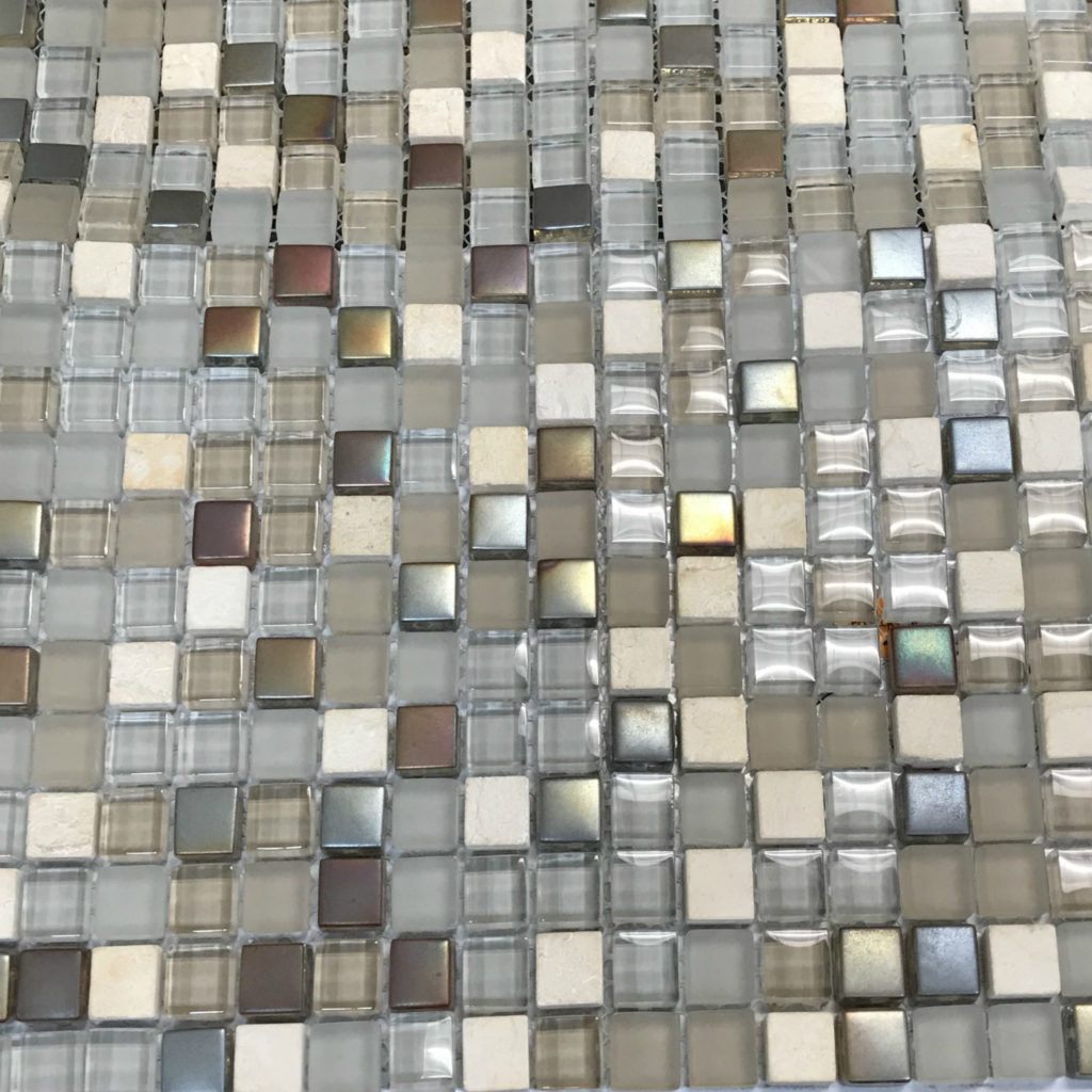 Photo of mosaic glass tile