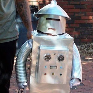 Robot Halloween Costume DIY
