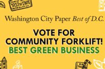 You’ve nominated us for “Best Green Business”! Vote now and help us win!