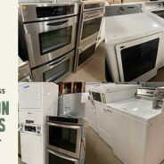 Appliances are 25% off this weekend at the reuse warehouse!