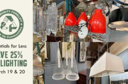Save 25% on modern and vintage lighting from lamps to chandeliers