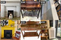 Before and After: New uses for salvaged materials from Community Forklift