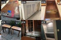 Before and After: upcycle salvaged materials into fantastic creative projects