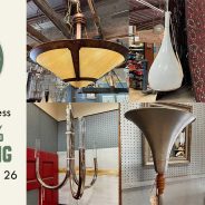 Save 25% on unique salvaged modern and vintage lighting!
