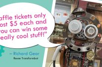 $5 raffle tickets! Support our reuse nonprofit and get a chance to win some fabulous prizes