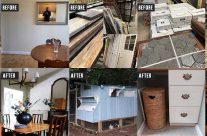 Before and After: Creative projects using salvaged materials from Community Forklift