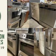 Save 25% on appliances at our reuse warehouse and online December 17 – 19