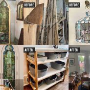Before and After: New reuses for materials from Community Forklift
