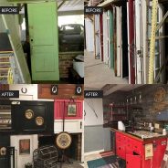 Before and After: Forklift Fans put salvaged materials to good reuse